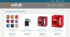 Desktop Screenshot of null.de