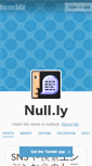 Mobile Screenshot of null.ly