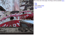 Tablet Screenshot of dev.null.org